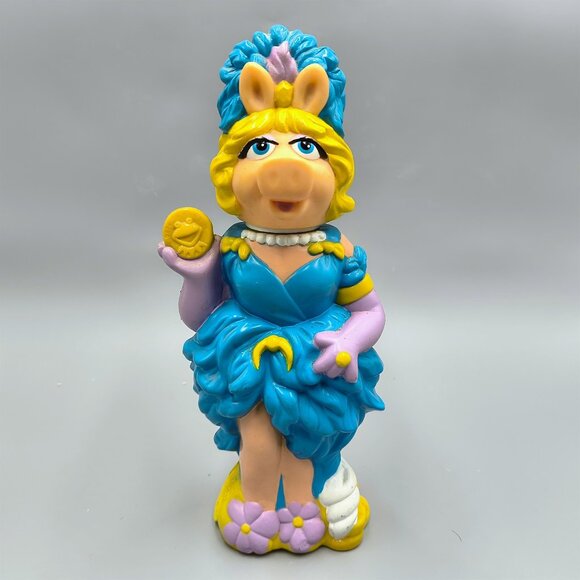 Muppets Miss Piggy Hula Bula Banana Bubble Bath Soakie Calgon Treasure Island - Picture 7 of 8